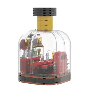 270 Piezas MOC4107 Serie Ciudad, Bloques de Construcción de Bar, Plástico ABS, Modelos de Botellas Abribles Creativos, Juego de Bloques de Ensamblaje DIY, Regalo para Niños - Product Image 6