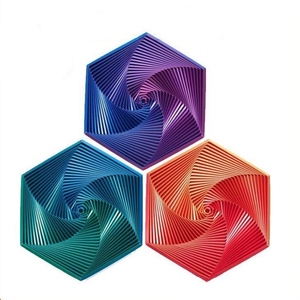 Juguete Fractal Fidget Hexagonal - Juguete Sensorial Impreso en 3D, Cubo Infinito para Adultos, Juguete Giratorio de Escritorio, Juguetes para la Punta de los Dedos - Product Image 2