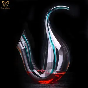 Decanter de vinho tinto em forma de cisne, venda quente