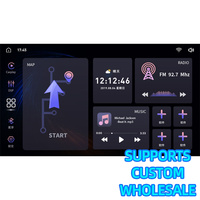 IYING 10.1'' 2GB+32GB Autoradio CarPlay Android Auto 1280x720 QLED IPS Écran tactile GPS Navigation Multimédia pour tableau de bord
