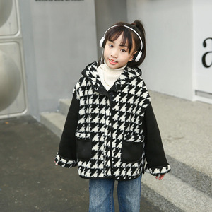 Nouveaux enfants <span class=keywords><strong>Teddy</strong></span> polaire rembourré bébé automne hiver chaud à capuche épaissi <span class=keywords><strong>veste</strong></span> garçons et filles Cardigan - Product Image 5