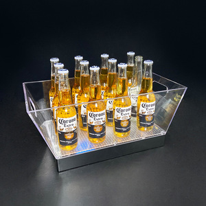 ถังน้ำแข็งอะคริลิคทรงสี่เหลี่ยมพร้อมไฟ LED สำหรับปาร์ตี้ บาร์ KTV - Product Image 4