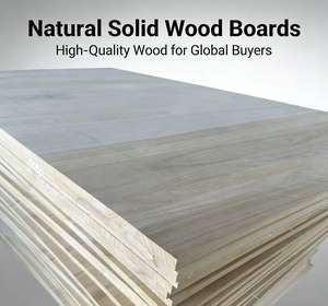 Tablero Sólido <span class=keywords><strong>de</strong></span> Paulownia <span class=keywords><strong>de</strong></span> 1220x2240, 18mm, 15mm, 12mm, Ecológico, Moderno, para Muebles <span class=keywords><strong>de</strong></span> Hotel, con Bordes Encolados, Madera Ligera - Product Image 1