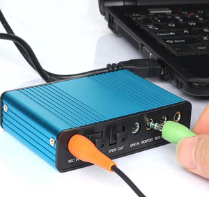 Tarjeta de sonido de fibra de Audio óptica externa, USB 5,1 y 7,1 canales, <span class=keywords><strong>S</strong></span>/<span class=keywords><strong>PDIF</strong></span> para ordenador portátil y PC - Product Image 3
