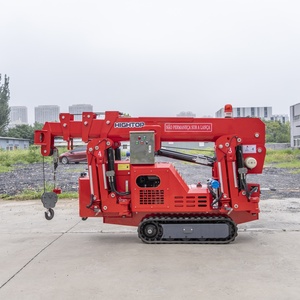 Grúa Compacta Profesional con Control Remoto, Grúa Araña de 2 Toneladas con Estabilizadores Hidráulicos para Espacios Limitados - Product Image 1