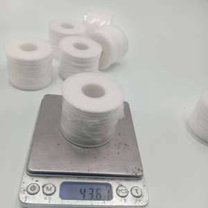 PJ022 <span class=keywords><strong>Mèche</strong></span> <span class=keywords><strong>de</strong></span> bougie en coton naturel <span class=keywords><strong>de</strong></span> haute qualité, 61 mètres, ronde, <span class=keywords><strong>pour</strong></span> lampes <span class=keywords><strong>à</strong></span> <span class=keywords><strong>huile</strong></span> DIY, non toxique, sans fumée, en bobine - Product Image 2