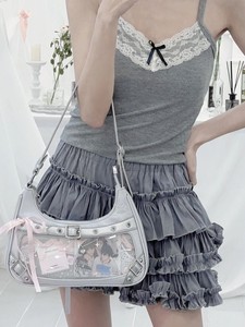 Sac à dos Ita en cuir PU personnalisé avec badge unique en forme <span class=keywords><strong>de</strong></span> feuille, style Kawaii Anime Cartoon, pour les fans d'anime, les conventions et l'usage quotidien - Product Image 3