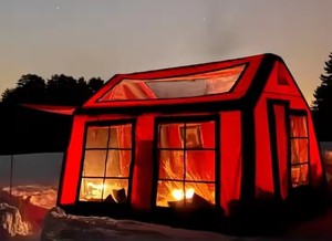 เต็นท์บ้านผ้าอ๊อกซ์ฟอร์ดหนึ่งห้องนอนสำหรับตั้งแคมป์ปิกนิกกิจกรรมท่องเที่ยว - Product Image 2