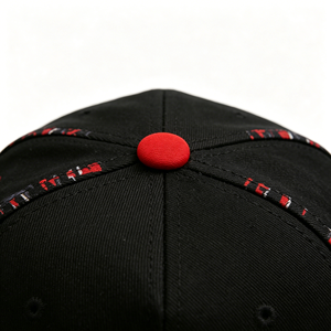 Casquettes de baseball classiques en coton à 5 panneaux brodées en 3D, casquettes snapback décontractées personnalisées - Product Image 5