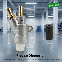 Pistolet de sablage pneumatique de type C Born Machinery, buse en carbure de bore, aspiration Venturi, installation facile, sablageur stable