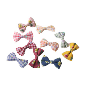 Grosir hewan peliharaan memimpin aksesoris mewah bunga dibayar kerah kucing dengan dasi kupu-kupu - Product Image 4