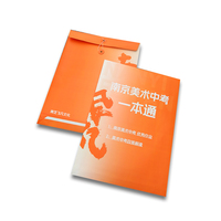 Enveloppes de documents en papier cartonné blanc imprimées sur mesure en gros, format A3, A4, A5, taille personnalisée, finition mate ou brillante, dossier de classement professionnel