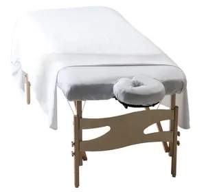 सस्ते कीमत मालिश की मेज फ्लैट सज्जित चादर प्रीमियम Microfiber मालिश की मेज चादरें सेट बिस्तर को शामिल किया गया