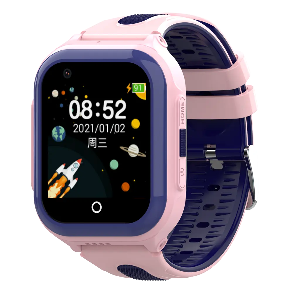 DF81 4G Phone Calling Children Smartwatch Geo-Fence Reloj Inteligente Para Ninos De 4G Smart Watch Tracking For Kids