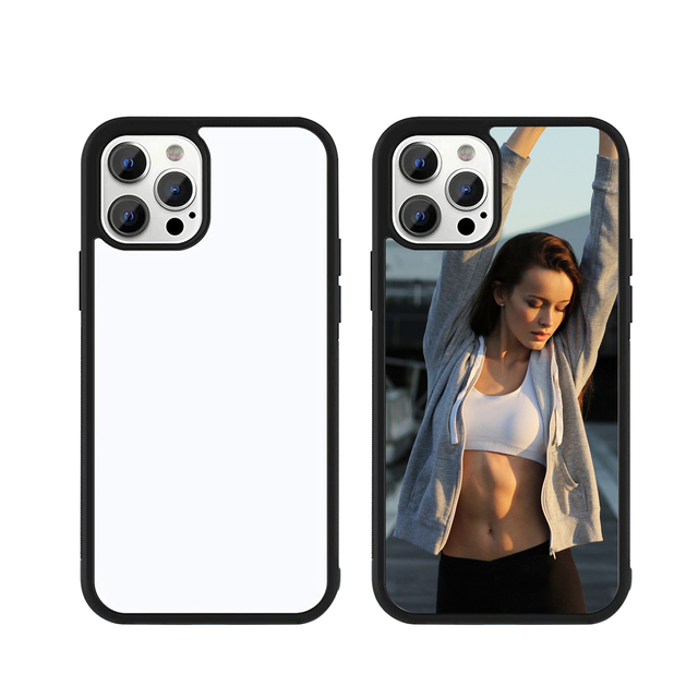 Custom Sublimation 2D Blank Mobile Phone Case for IPhone 17 AIR 16 15 Pro Max DIY Blank Cell Phone Case for IPhone 14 16 Pro