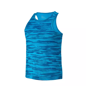 Camiseta sin mangas extragrande unisex para maratón, transpirable, de punto, 100% poliéster, para deportes, fitness, baloncesto y entrenamiento. - Product Image 4