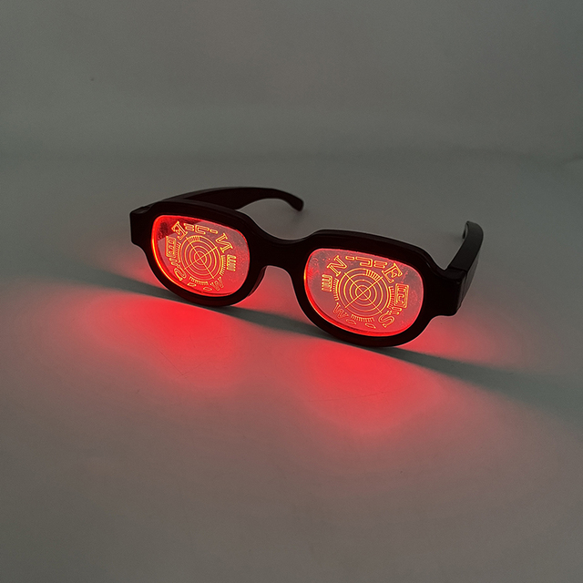 Japanese Anime LED Conan Glasses Hand Touch Light up Glasses Luminous Eyewear Halloween Party Cosplay Costume Photo Props
