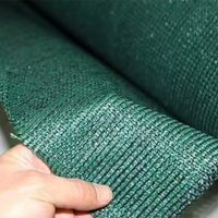 Filet de jardinage en maille diamantée en matériau HDPE, filet d'ombrage