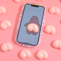 Nouveau Jouet Anti-Stress Souple en Plastique Mini Pêche à Presser, Mignon et Amusant, Personnalisable, pour l'Anxiété, Fabriqué au Vietnam, Tous Âges, Unisexe - Vente Chaude