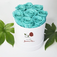 Yunnan Bestseller Meistverkaufte Großhandels-Konservierte Rosen Geschenkbox Natürliche Ewige Blume 100% Frische Rosen für Valentinstaggeschenk