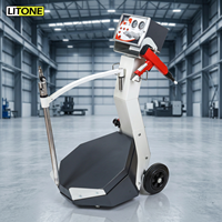 Pistolet de pulvérisation électrostatique Litone K1-B à base vibrante programmable haute efficacité pour pièces métalliques 110-220V Nouveau CE