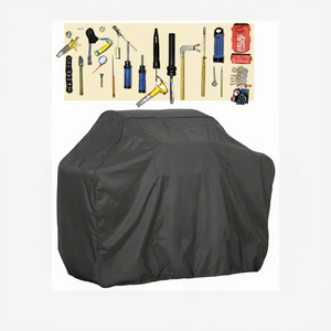 ที่คลุมเตาบาร์บีคิวกลางแจ้งพร้อมฮู้ดผ้ากันน้ำและฉีกขาดกันน้ำกันน้ำและทนต่อสภาพอากาศ - Product Image 3