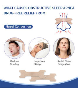Tiras nasales de PE no tejidas de fuerza Extra aprobadas por la <span class=keywords><strong>CE</strong></span>, impermeables, para dormir, respiración <span class=keywords><strong>Nasal</strong></span>, antironquidos, suministro sanitario para mejorar - Product Image 5