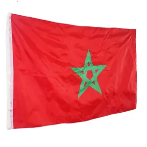 Nuoxin Factory Direct 3*5 flag Professional Custom LOGO Morocco Flag Promotion National Flag