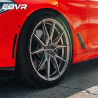 Rines EVOR Forged Andi Cóncavos Cromados de 18-24 Pulgadas, 5x120 5x130 5x114.3 para Toyota, Corvette, BMW, Lamborghini, Nuevos