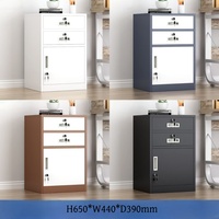 Armoire à dossiers en métal à 2 tiroirs, style moderne, nouveau style, casier de bureau en acier, meubles de maison, armoire de bureau
