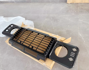 Rejilla delantera de defensa de alta calidad para <span class=keywords><strong>Land</strong></span> <span class=keywords><strong>Rover</strong></span> <span class=keywords><strong>Defender</strong></span> 90 110 <span class=keywords><strong>130</strong></span> 1983-2006 kits de piezas de carrocería de coche - Product Image 2