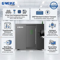 Machine de découpe laser à fibre numérique Yaskawa AI automatique Cypcut 6000W/8000W pour tôles métalliques de 20 mm d'épaisseur, haute précision
