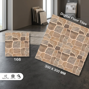 กระเบื้องปูพื้นเซรามิก 300x300 มม. 30x30 ซม. 3D อิงค์เจ็ท กันลื่น ผิวด้าน เคลือบเงา ดีไซน์สวยงาม สำหรับปูพื้นบ้าน - Product Image 4