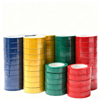 Pita PVC Bebas Timbal Ramah Lingkungan, Elastisitas Tinggi, Ketahanan Kuat, Tahan Air, Tahan Api, Multi-Warna untuk Isolasi & Perbaikan Kabel