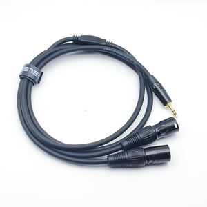 <span class=keywords><strong>สาย</strong></span>แปลงเสียง 3.5 มม. เป็น XLR แบบ Y-Splitter ตัวแปลง TRS 3.5 มม. เป็น XLR ตัวผู้ 2 หัว ตัวแปลง XLR ตัวเมีย เป็น<span class=keywords><strong>สาย</strong></span>เสียง 3.5 มม. - Product Image 6