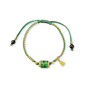 Bracelet en jadéite birmane naturelle de qualité A, bracelet cylindrique en jade de haute qualité, <span class=keywords><strong>bijoux</strong></span> en jadéite birmane pour femmes (avec certificat) - Product Image 1