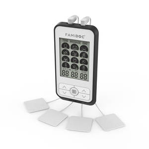 फामडोक पोर्टेबल इलेक्ट्रिक फिजिकल थेरेपी उपकरण घर का उपयोग शरीर प्लस मालिश 36 मोड दर्द राहत दसियों यूनिट शॉकवेव प्लास्टिक - Product Image 4