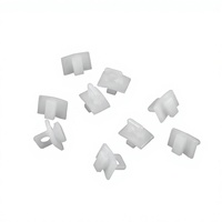 Bestseller transfrontalier : Glissières carrées droites en POM pour tringles à rideaux, accessoires de suspension de rideaux de style moderne et minimaliste