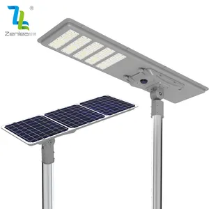 Intelligentes Design Outdoor Aluminium Ip65 60w 80w 100w Integrierte All-in-One-LED-Solar-Straßen laterne SKD