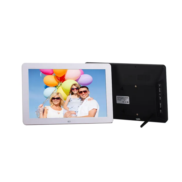 7 8 12 Inch OEM Small custom Size Mini LCD Digital Photoframe Electric Photo Picture Frame With Video Loop portaretrato digital