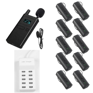 Hệ thống hướng dẫn du lịch không dây Hệ thống dịch thuật nhà thờ thiết bị nghe hỗ trợ cho nhà máy trường curch - Product Image 5