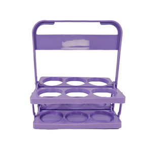 <span class=keywords><strong>Portabottiglie</strong></span> in plastica pieghevole porta bevande porta <span class=keywords><strong>acqua</strong></span> bottiglia portatile birra portatile - Product Image 1