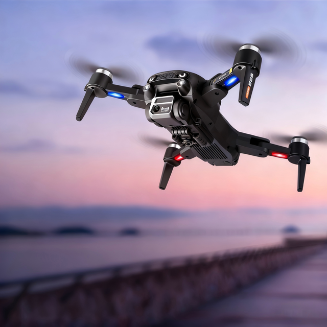 S2S Brushless Drone 25-Minute Flight Time 4K/6K Ultra HD Camera 48MP GPS Remote Control Foldable RC Quadcopter Aerial