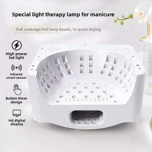 Lámpara UV LED <span class=keywords><strong>de</strong></span> Alta Potencia para <span class=keywords><strong>Uñas</strong></span>, Secado Rápido <span class=keywords><strong>de</strong></span> Gel con Pantalla Digital y Temporizadores, Gran Espacio, para Salón y Hogar - Product Image 5