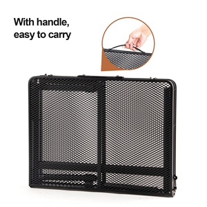 Sac de table de camping pliable en maille, poche latérale légère, poignée de transport pour <span class=keywords><strong>Ou</strong></span> - Product Image 4