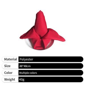 Serviette de table en polyester réutilisable, vert fantaisie, pour mariage et restaurant, idéale pour les fêtes - Nouveauté 2025, Vente Flash - Product Image 2