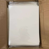 Feuilles vierges en feutre blanc non tissé pour sublimation, pour désodorisants de voiture à suspendre et ornements de voiture, pour transfert thermique et décoration DIY