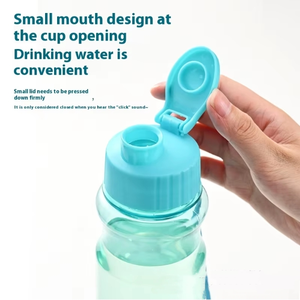 Bouteille d'eau en gros de qualité alimentaire, grande capacité, portable, pour le sport et le fitness, avec cordon, pour l'extérieur - Product Image 4