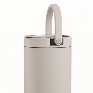 Bicchiere Termico Emode da 32oz in Acciaio Inox a Doppia Parete con Coperchio, Cannuccia e Manico Pieghevole per Caffè Freddo - Product Image 2