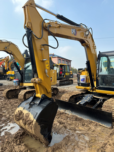 Caballo de batalla de construcción rural Caterpillar usado 308 310 312 Excavadora hidráulica 8 toneladas Medio duradero Fácil transporte para proyectos de Pueblo - Product Image 2